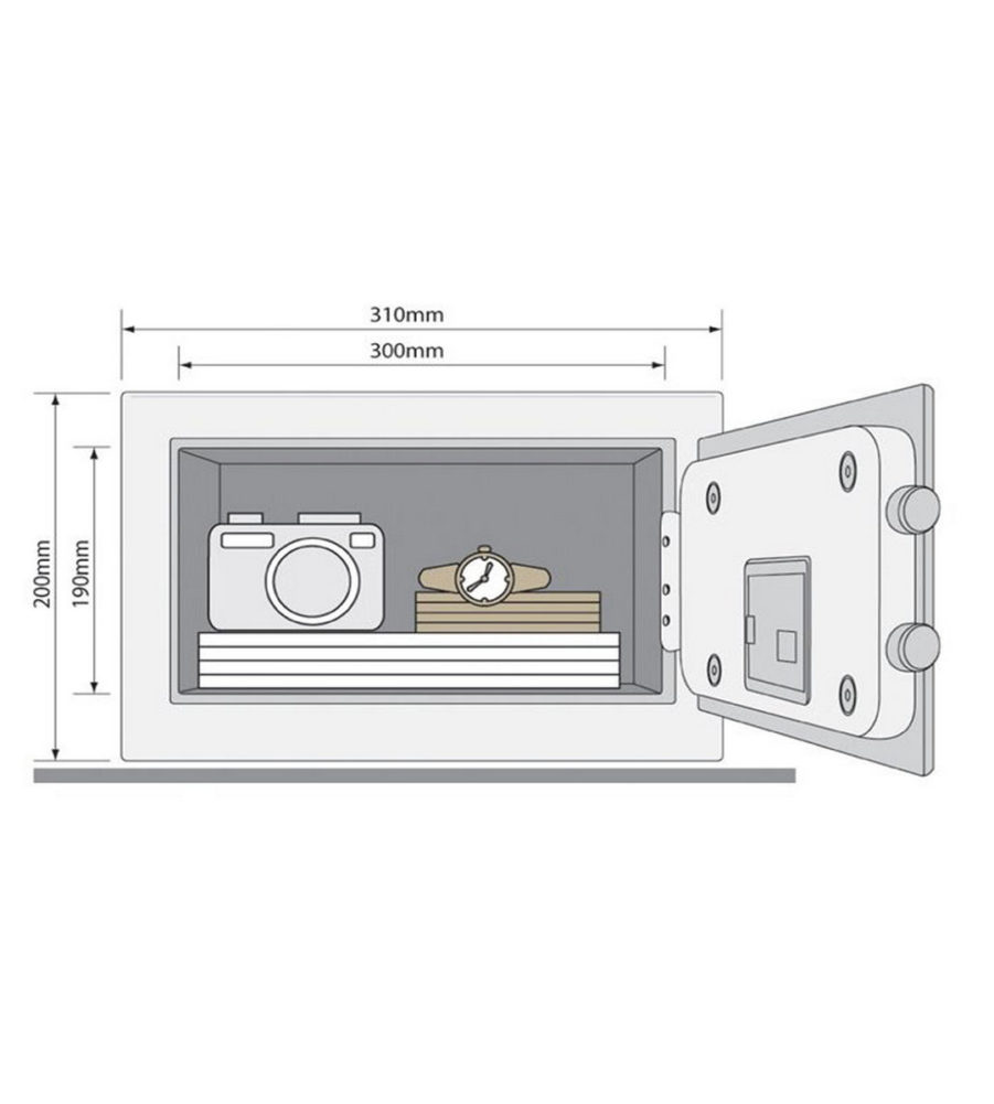 Yale Compact Digital Security Safe - Image 2