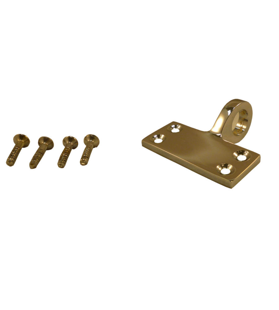 204 Flat Sash Eye Polished Chrome Plated - Image 3