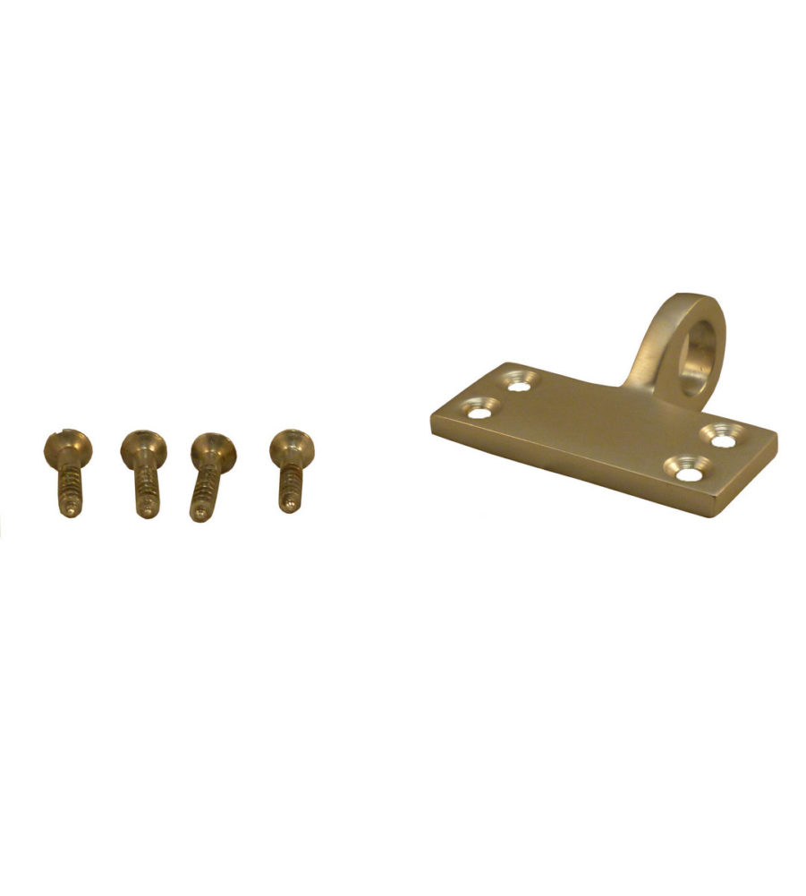 204 Flat Sash Eye Satin Chrome - Image 3