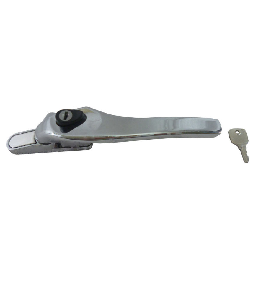 Sealco Timber Cockspur Window Handle Locking Polished Chrome Left Hand - Image 2