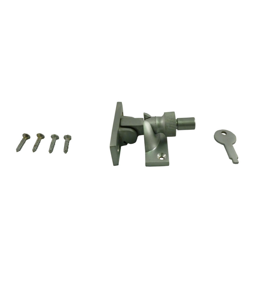 161L Brighton Fastener Locking Satin Chrome - Image 2