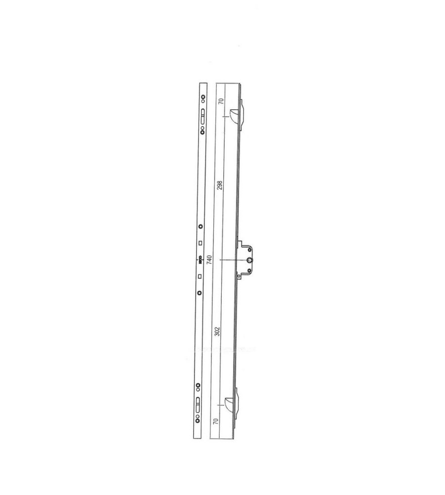 Nico Retractable Espag 22 x 740mm/967422 - Image 3