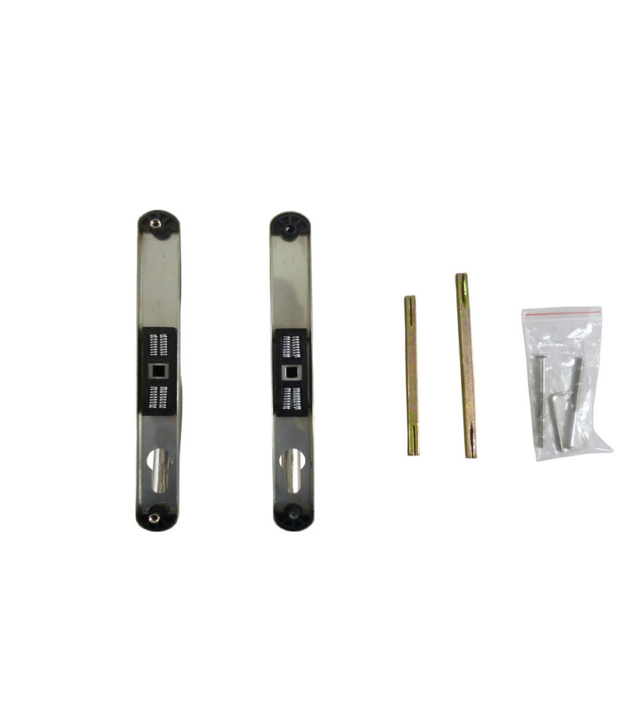 Fullex 68mm PZ, 215mm Centres Polished Chrome Door Handle - Image 2