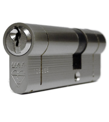 UAP Anti Snap Keyed Alike 45/55 Nickle Euro Profile Cylinder (pair)