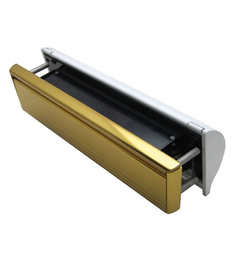 UAP TS008 Internal + External Gold Letterplate - Image 2