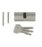 Yale 6 Pin Euro Profile Cylinder Lock Nickle 45/55 (100mm) c/w 3 Keys
