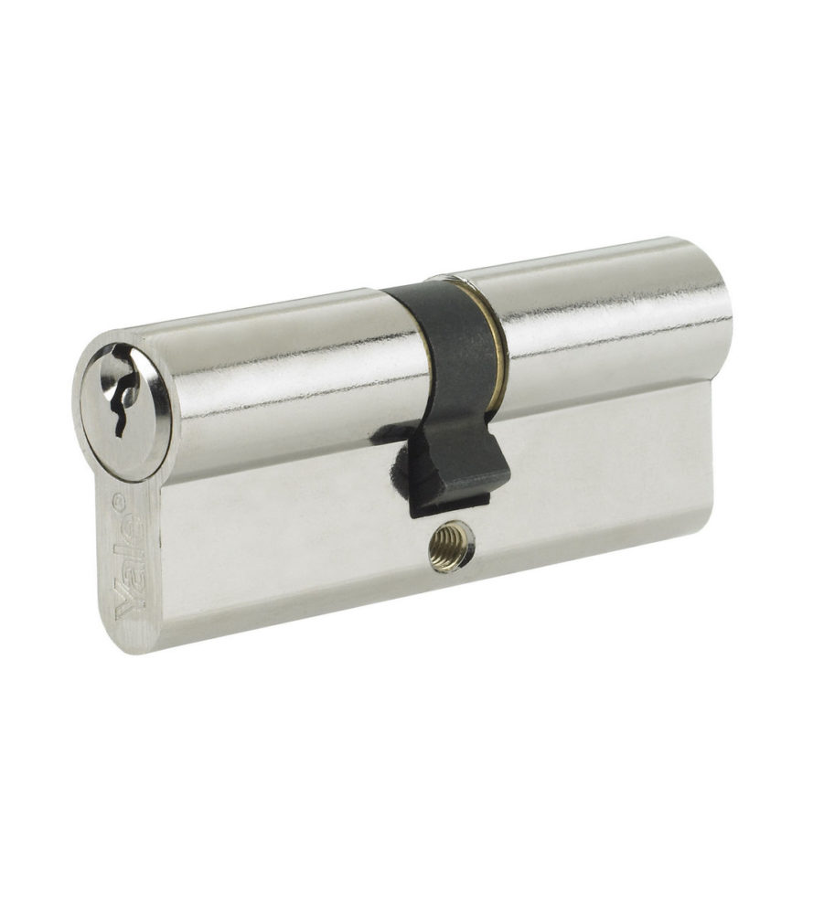 Yale 6 Pin Euro Profile Cylinder Lock Nickle 45/55 (100mm) c/w 3 Keys - Image 3