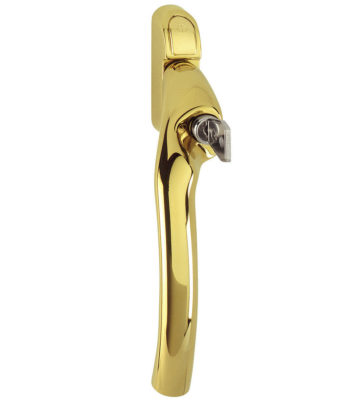 Hoppe Tokyo Polished Gold Espag 40mm Left Hand Window Handle