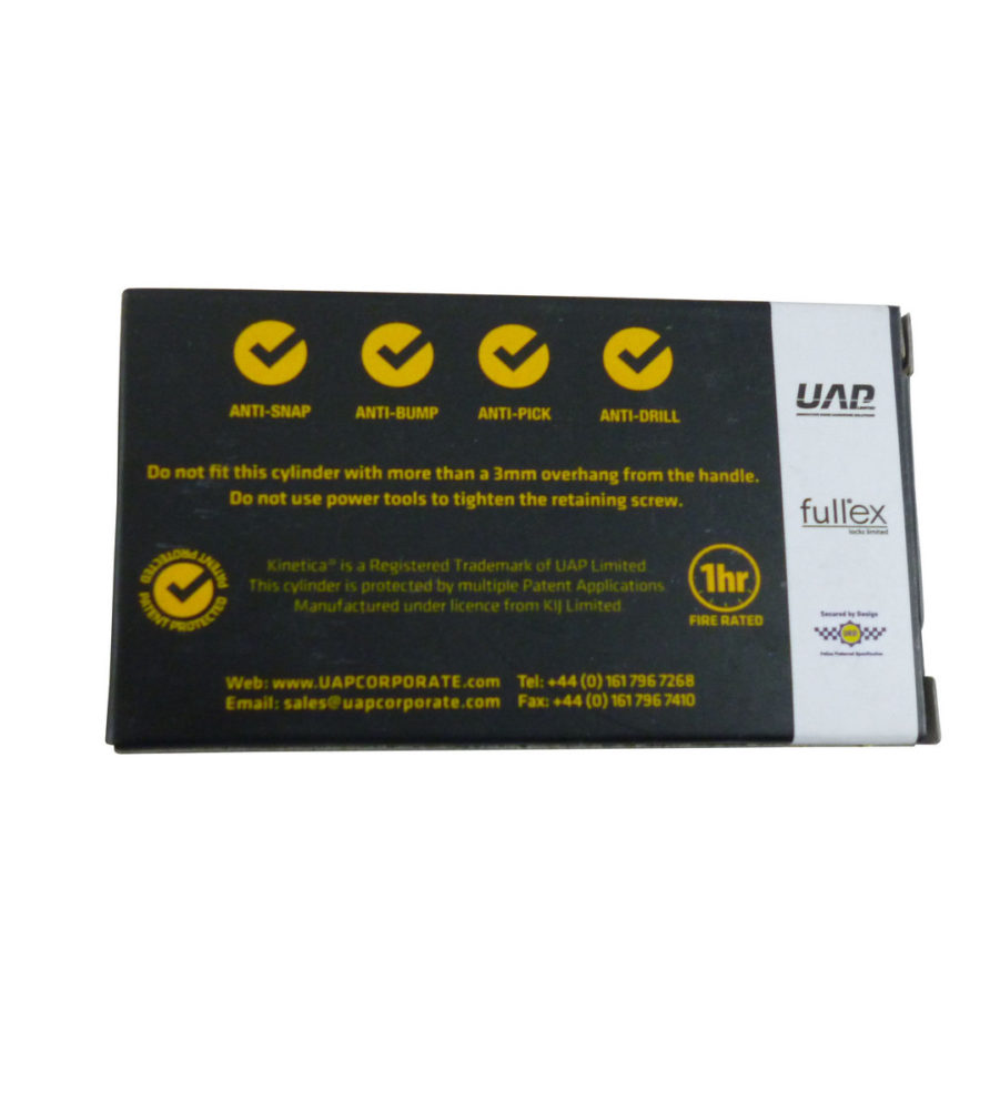 UAP KIN30/30NAS 35/35 Nickel 3 Star Cylinder - Image 2