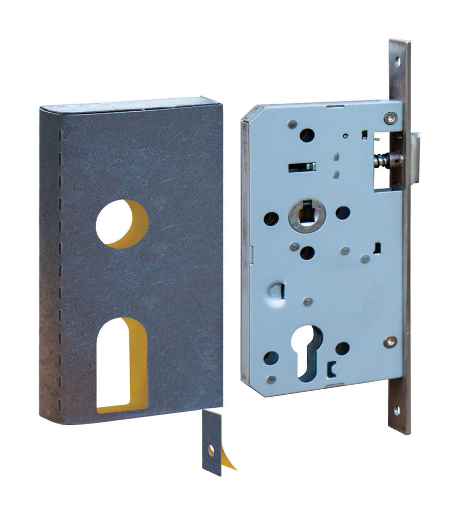 Retail Pack Universal Din Lock Kit c/w Strike Plate