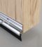 Stormguard Rubber Bottom Door Seal Aluminium