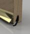 Stormguard Gold Aluminium Rain Deflector