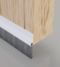Stormguard White PVC Self Adhesive Brush Bottom Door Seal