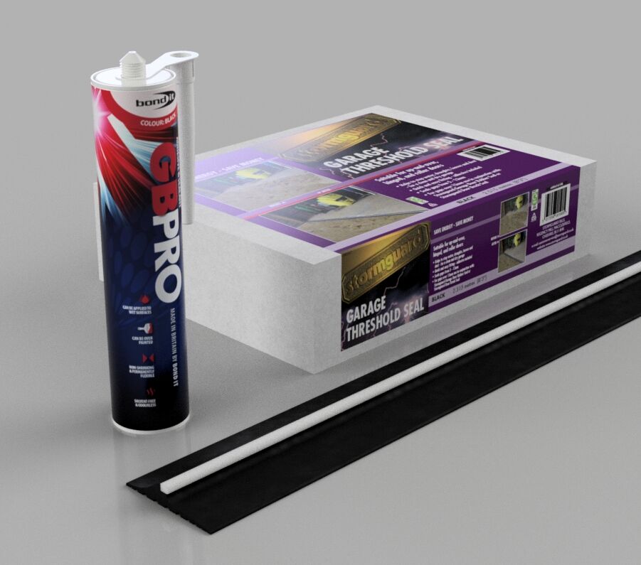 Stormguard Black Garage Threshold Seal