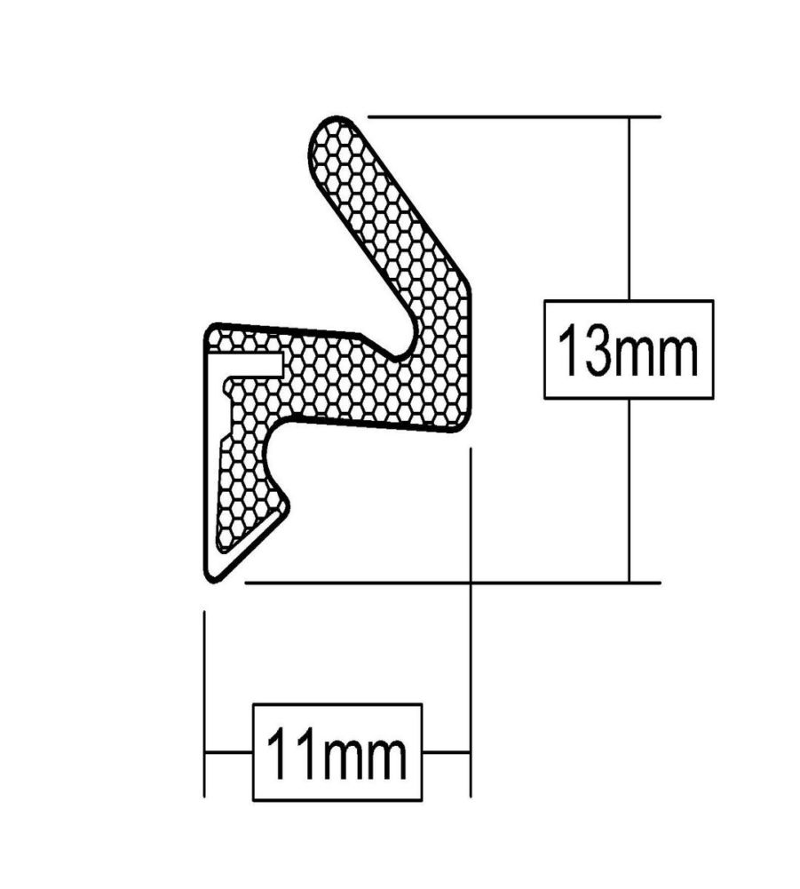 White Aquamac Joinery Replacement Seal - Image 2