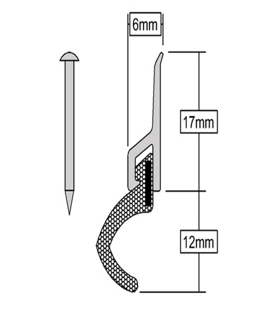 Stormguard XP Premium Around Door Seal Aluminium - Image 2