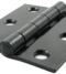 From The Anvil Black 3" Butt Hinge (pair)