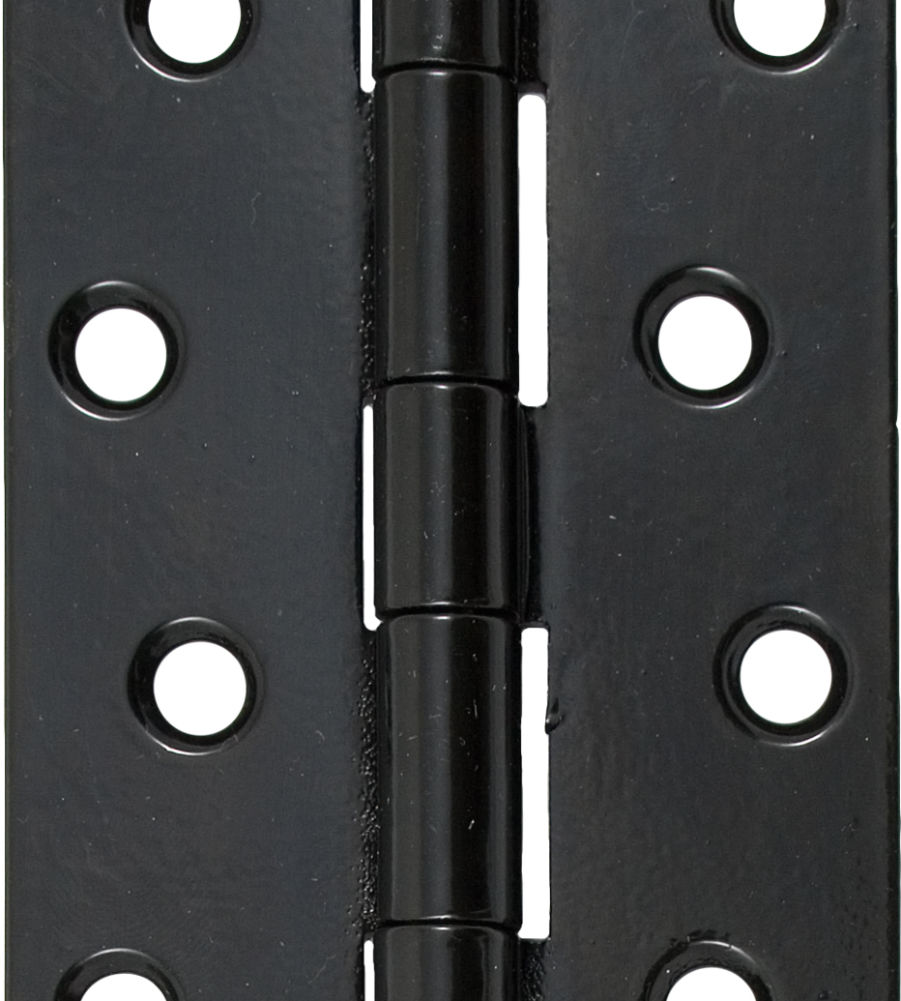 From The Anvil Black 4" Butt Hinge (pair)
