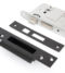 Black 3'' 5 Lever BS Sash Lock KA