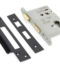 Black 3'' Euro Profile Sash Lock
