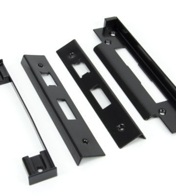 From The Anvil Black ” Euro Sash Lock Rebate Kit