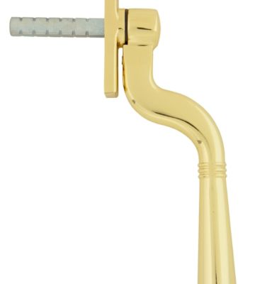 From The Anvil Electro Brass Teardrop Espag. Window Handle