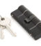 From The Anvil Black 40/40mm Euro Cylinder Lock - KD