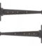 From The Anvil Beeswax 12" T Hinge (pair)