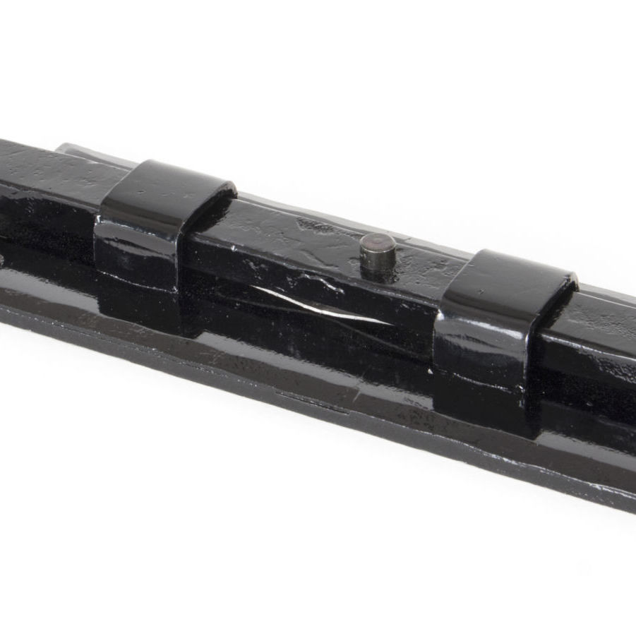 From The Anvil Black 6'' Straight Door Bolt