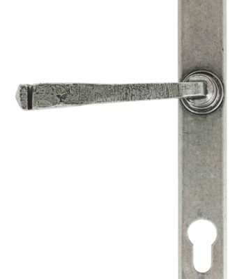 From The Anvil Avon Slimline Lever Espag. Lock Set – Pewter Patina