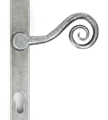 From The Anvil Pewter Patina Monkeytail Slimline Lever Espag. Lock Set – RH