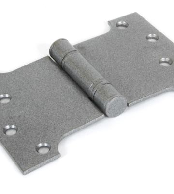 From The Anvil Pewter 4” x 4″ x 6″ Ball Bearing Parliament Hinge (pair)