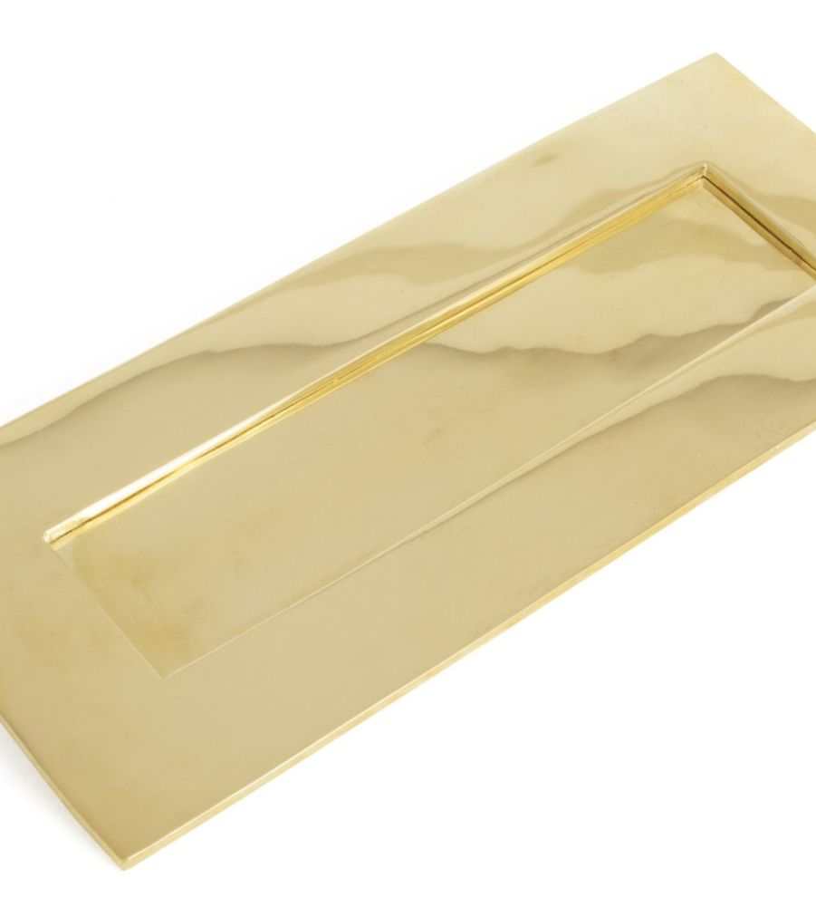 From The Anvil Polished Brass Small Letterplate