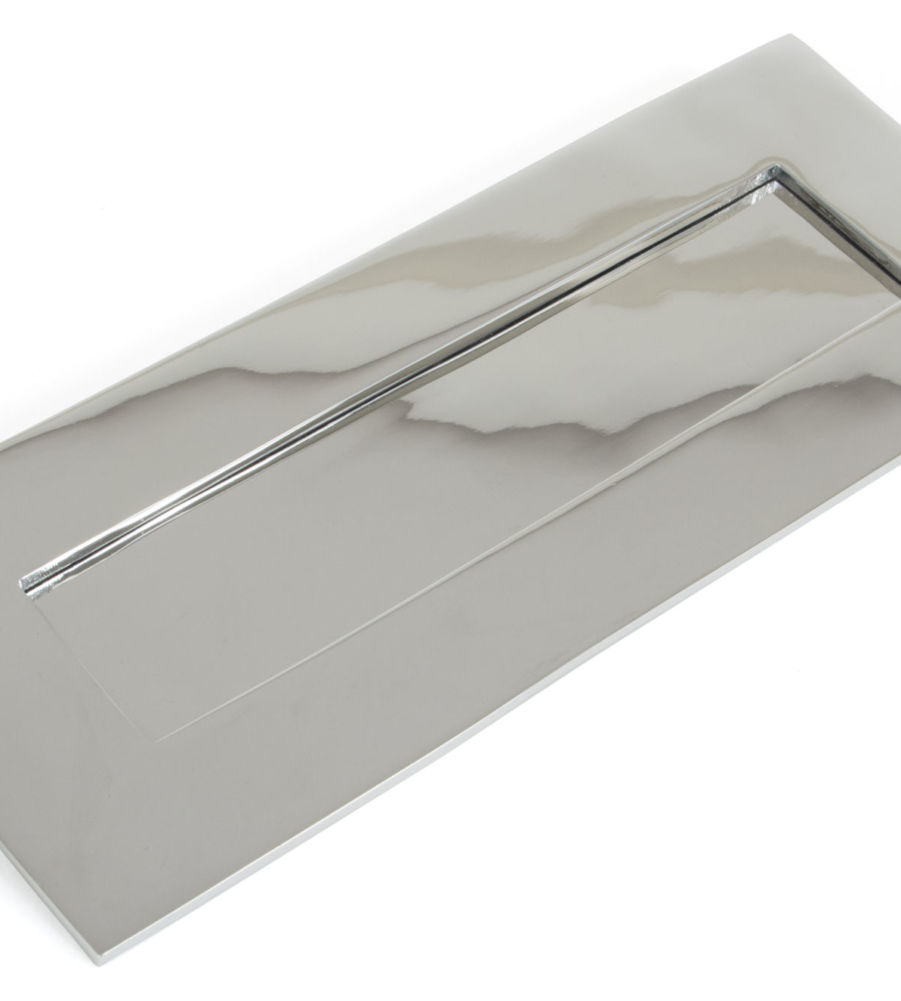 From The Anvil Polished Chrome Small Letterplate