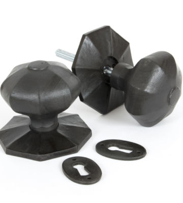 From The Anvil Beeswax Octagonal Mortice/Rim Knob Set – Large