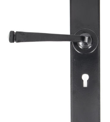 From The Anvil Black Large Avon Lever Lock Set