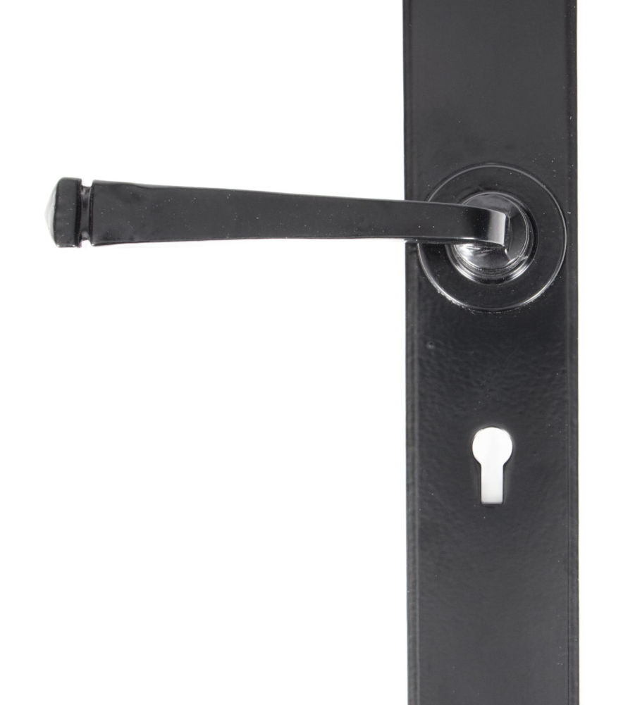 Black Large Avon Lever Lock Set