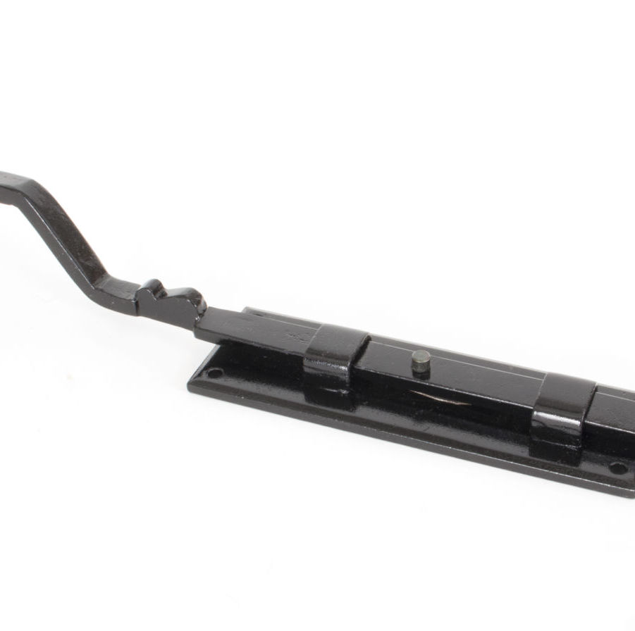 From The Anvil Black 6" French Door Bolt
