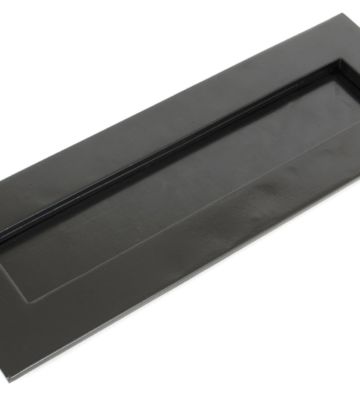 From The Anvil Black Large Letterplate