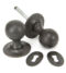 From The Anvil Beeswax Round Mortice/Rim Knob Set