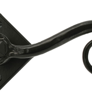 From The Anvil Black Monkeytail on Diamond Rosette