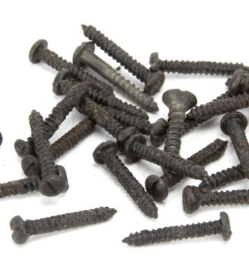 From The Anvil Beeswax 4 x 3/4” Round Head Screws (25)