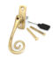 From The Anvil Polished Brass Slim Monkeytail Espag - RH