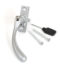 From The Anvil Satin Chrome Slim Peardrop Espag. - RH