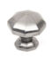 From The Anvil Natural Smooth Octagonal Cabinet Knobs - Large