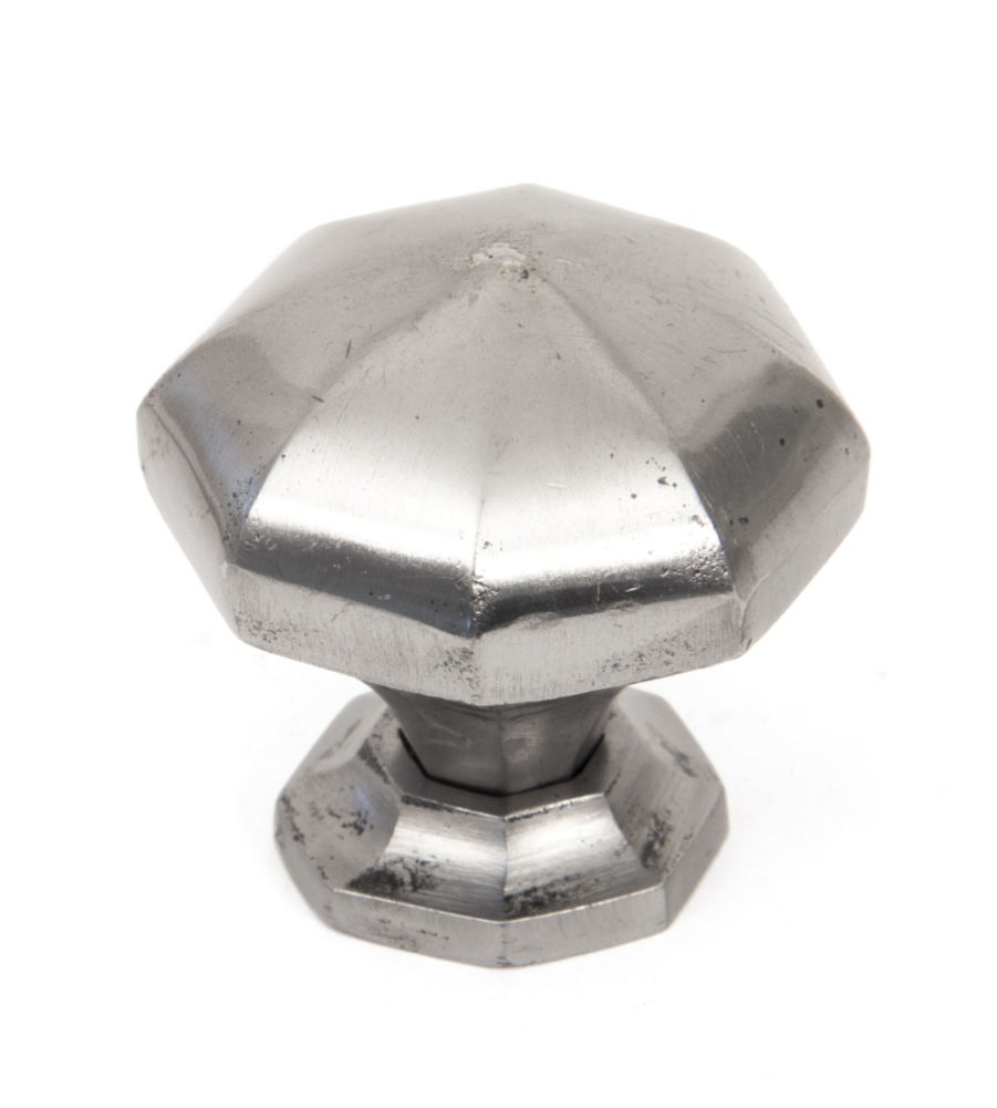 From The Anvil Natural Smooth Octagonal Cabinet Knobs - Large