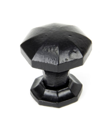 From The Anvil Black Octagonal Cabinet Knobs – Small