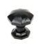 From The Anvil Black Octagonal Cabinet Knobs - Small
