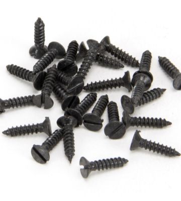 From The Anvil Black 4 X 1/2” Countersunk Screws (25)