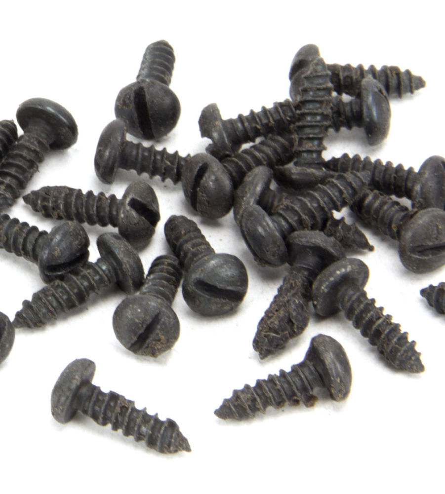 From The Anvil Beeswax 6 x 1/2'' Round Head Screws (25)